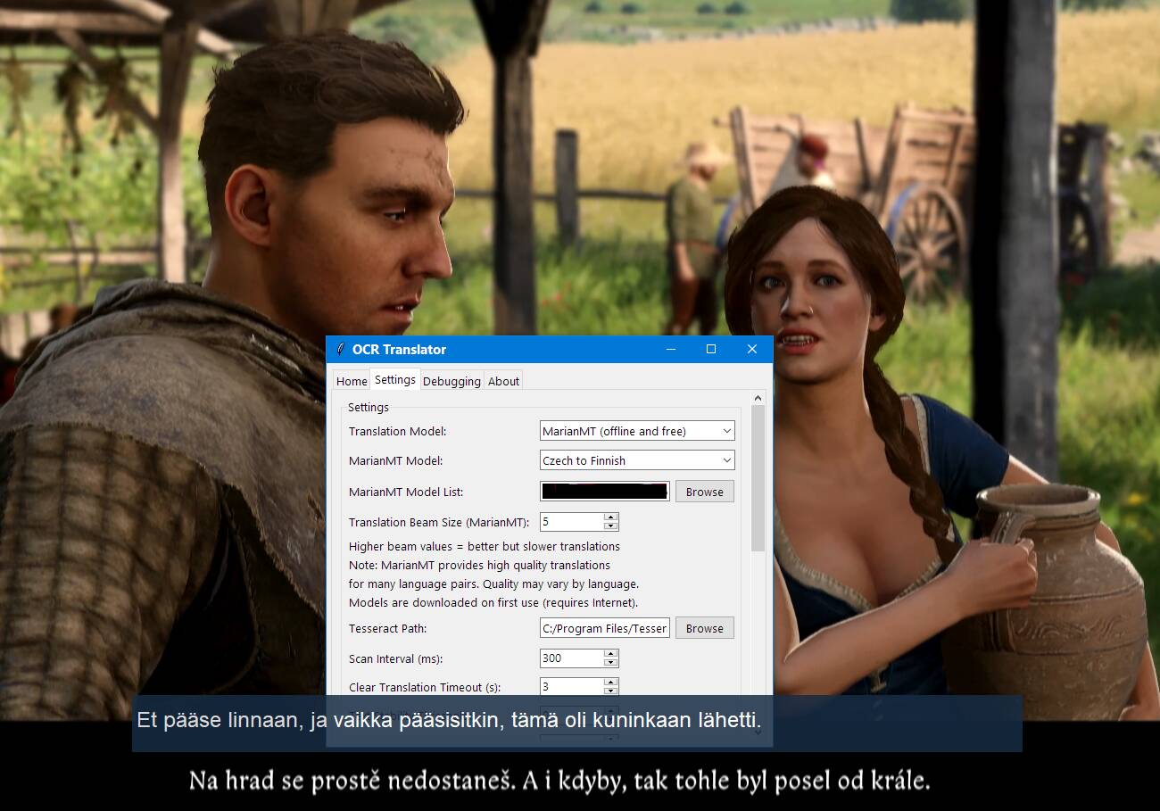 Czech to Finnish translation