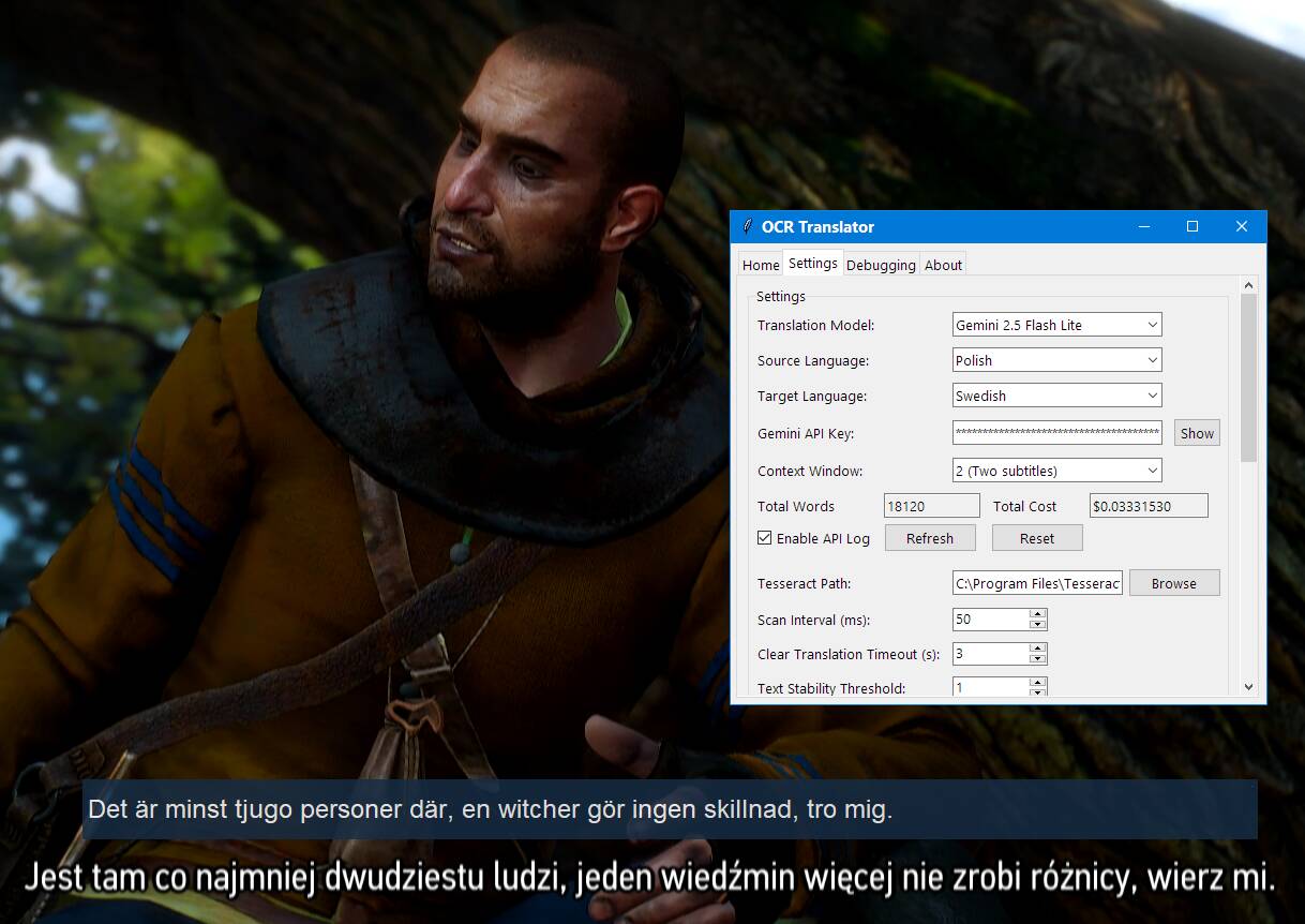 Polish to Swedish translation with Gemini 2.5 Flash-Lite
