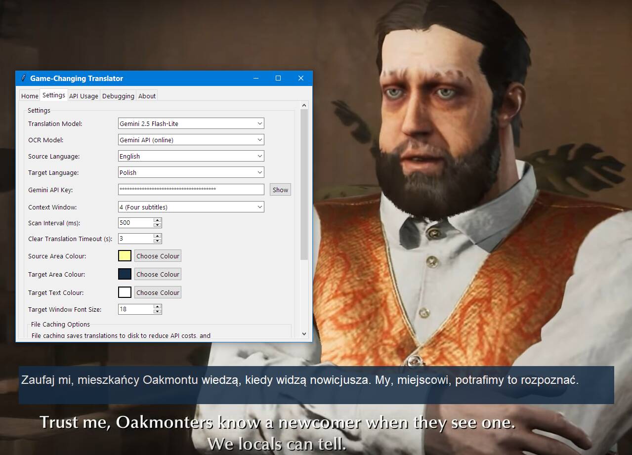 English to Polish translation with Gemini 2.5 Flash-Lite including OCR